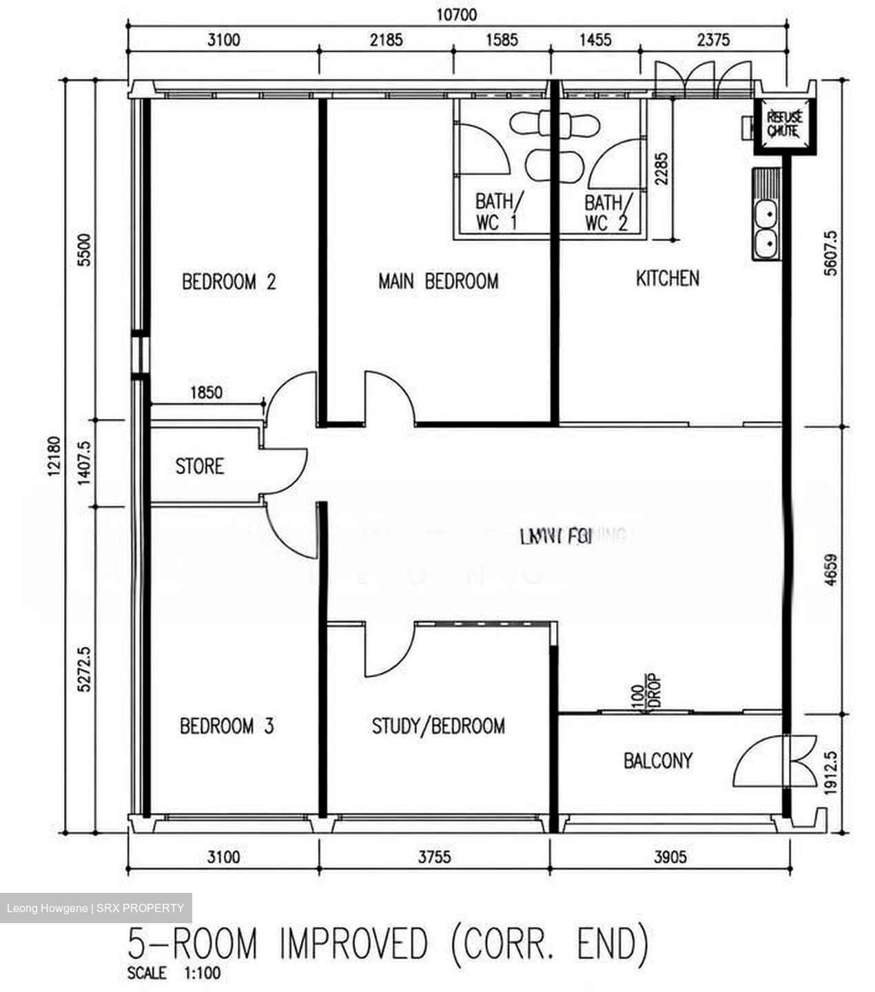 Blk 165 Simei Road (Tampines), HDB 5 Rooms #566663701